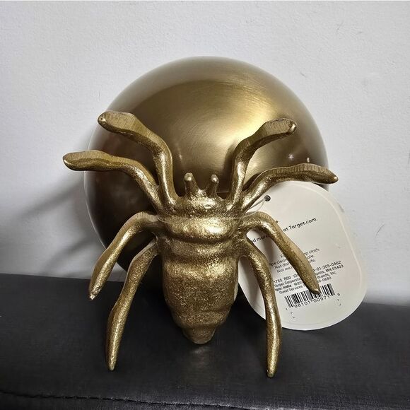 28oz Halloween Stainless Steel Candy Bowl Gold - Threshold - Picture 4 of 7